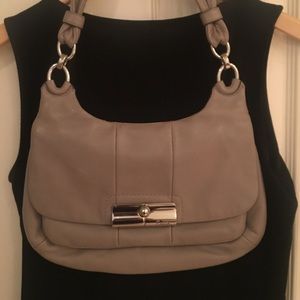 COACH "Kristin" Leather Hobo Purse.